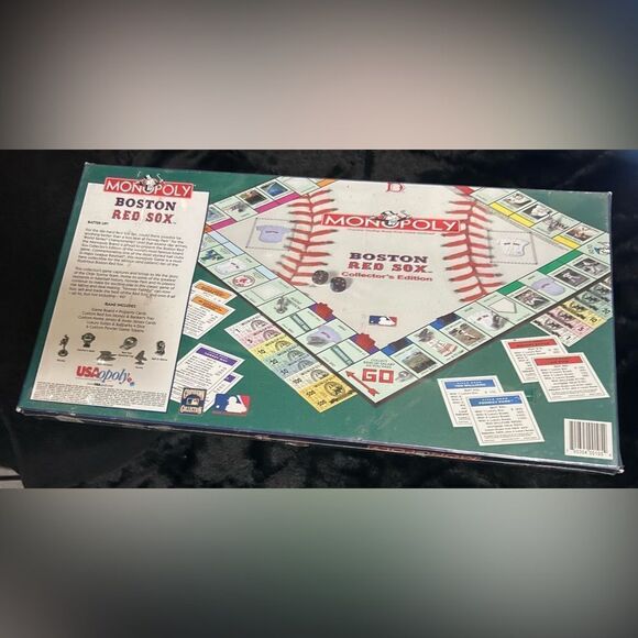 NEW SEALED Boston Red Sox Monopoly Collector's Edition w/ Pewter Tokens 2000 - Picture 5 of 7